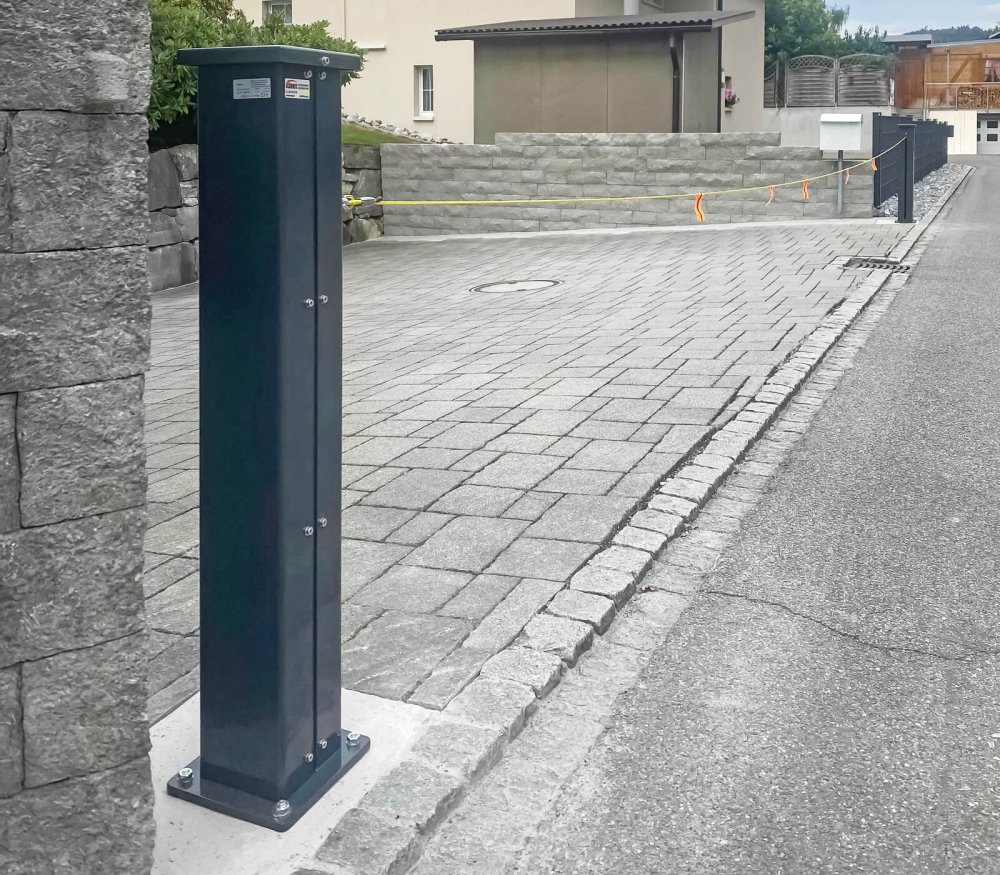 Seilabsenker PAS-S zur Absicherung von privatem Parkraum