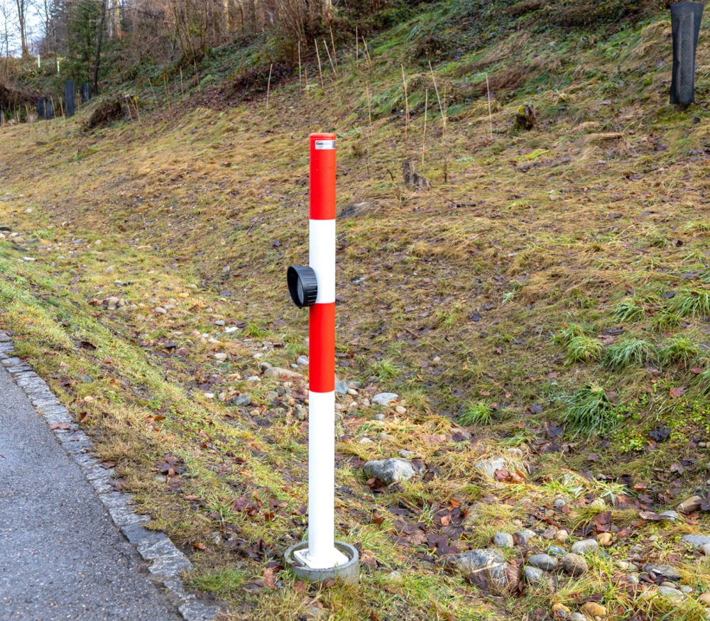 Schranke, Absperrung GBS St. Gallen